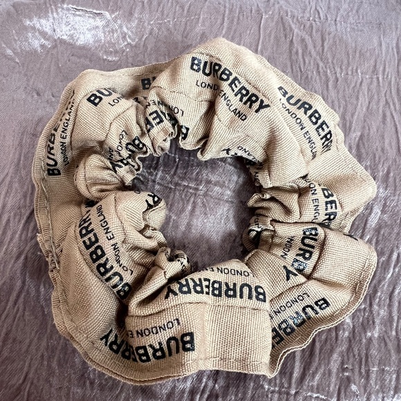 【BURBERRY】Handmade Scrunchie